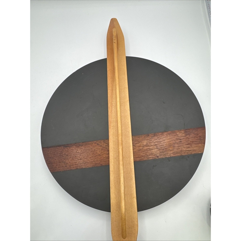 Vintage LeClerc Weaving Ski Shuttle Solid Wood 18"L 1.5"W. EUC